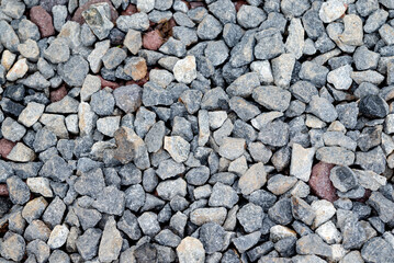 Stones on the footpath