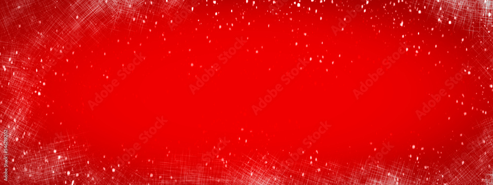 Canvas Prints red christmas background with bokeh