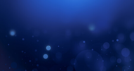 blue bokeh background