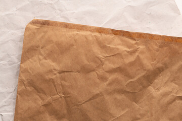 Striped paper of two brown tones