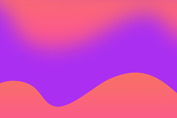 curvy gradient red and purple background with free space for text