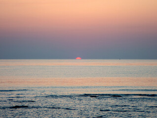Alba sul mare di Mazzamemi