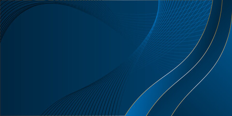 Abstract waving line particle technology blue background. Usable for internet or website.