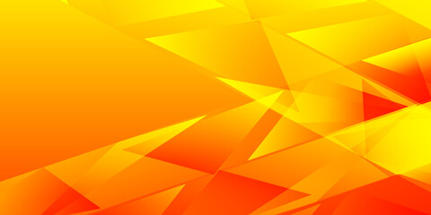 Minimal geometric background. Orange elements with minimal gradient. Dynamic shapes composition.