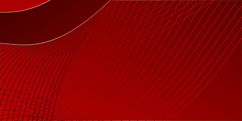 Abstract dark red maroon modern decorative stylish wave banner background vector.