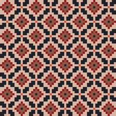 Abstract geometrical Roman motif pattern