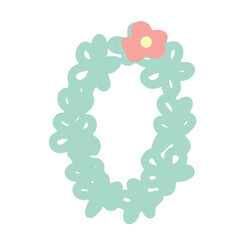 blooming flower 0 number