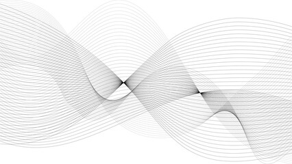 Abstract. Digital frequency track equalizer. Stylized line art background. lines created using blend tool. 