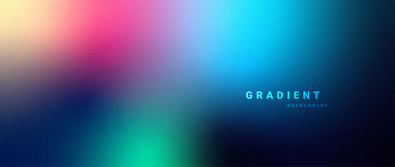 Abstract gradient background with grainy texture - obrazy, fototapety, plakaty