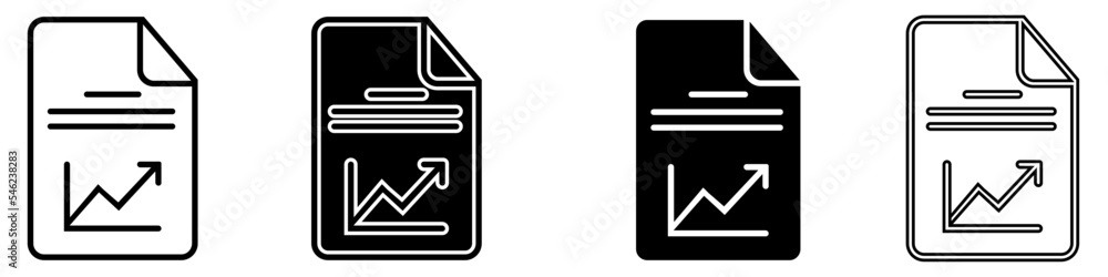 Poster data analysis vector icons set. contains such icon as analytic illustration sign collection, chart s