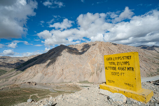 Gata Loops Start At Altitude Of 15302ft, India