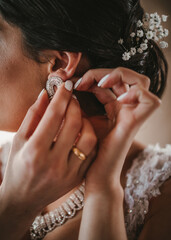 Close Up of Bride's accessories