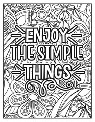 Motivational and inspirational coloring pages