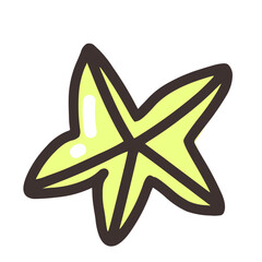 Color Slice star fruit