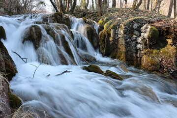 WassWasserfall / Cascade Plitvicer Seen, Kroatien