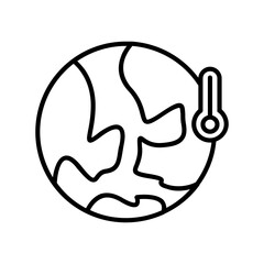 Global Warming Icon