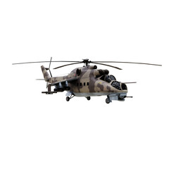Fototapeta premium Attack Helicopter