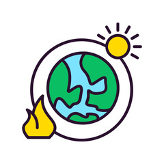 Climate Change Icon