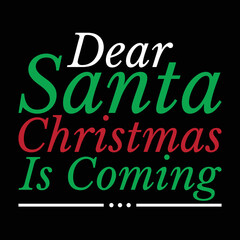 Modern merry Christmas t shirt design