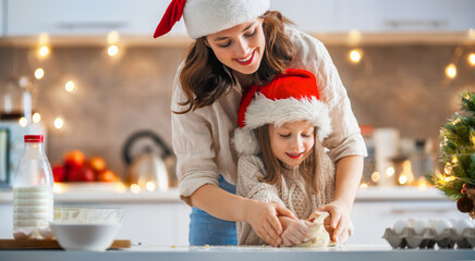Cooking Christmas cookies