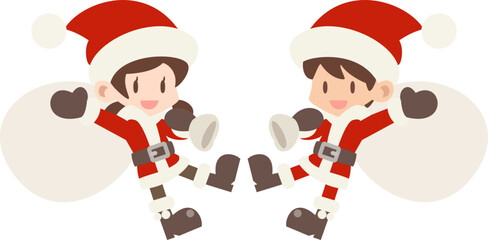 サンタお兄さん&お姉さん01