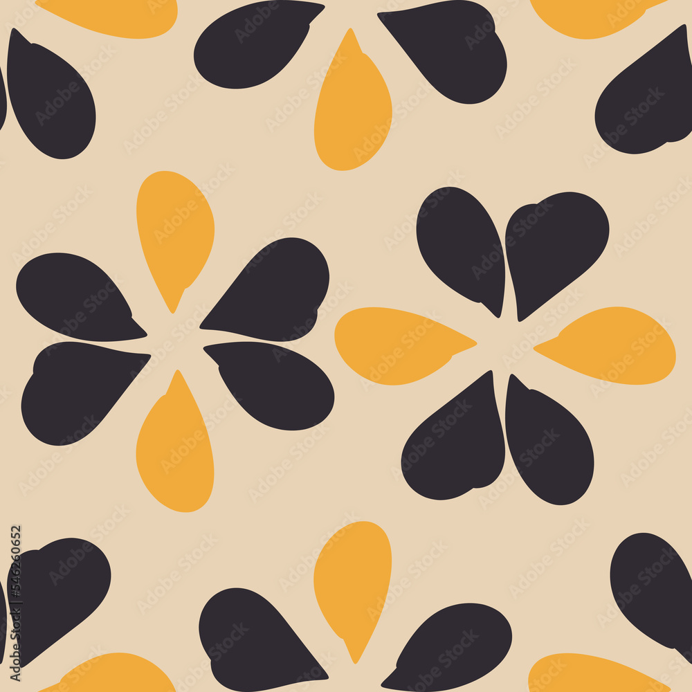 Poster vector seamless repeat pattern print background