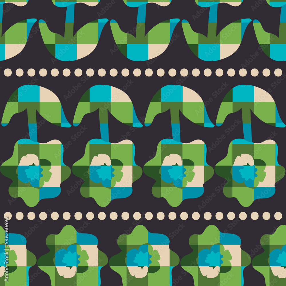 Poster seamless repeat pattern print background