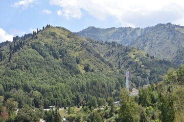 Fototapeta premium mountains in the mountains