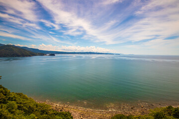 長崎県　南島原市から望む海景
