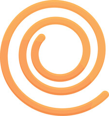 Smoke protective icon cartoon vector. Mosquito protection. Anti control