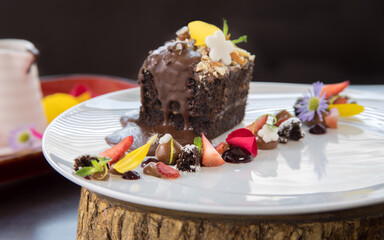 Typical colombian food and drinks, variety of desserts