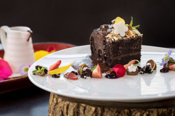 Typical colombian food and drinks, variety of desserts