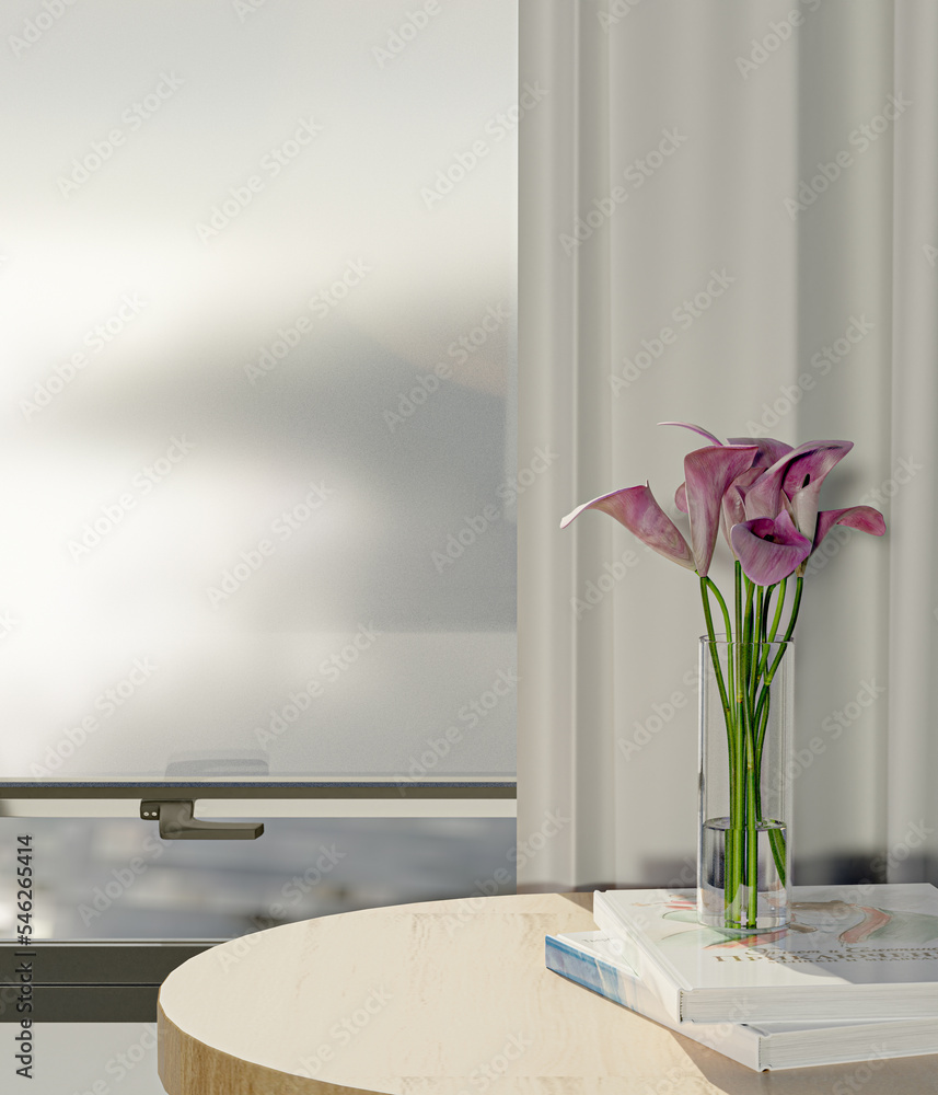 Poster 3d background products display podium scene. background 3d rendering with podium. stand to show cosm