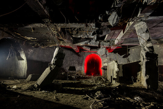 The abandoned Zeljava air base in Croatia