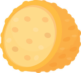 Cheese meal icon cartoon vector. Cuisine food. Snack cooking