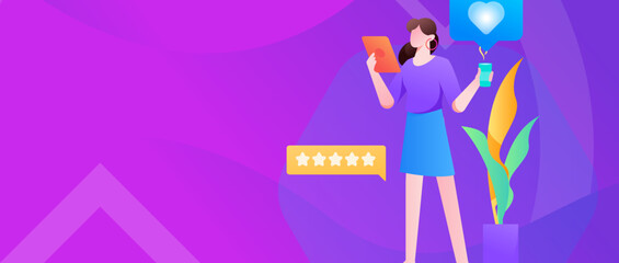 Business work character flat vector concept operation illustration
