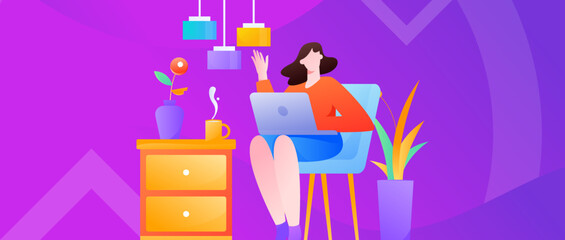 Business work character flat vector concept operation illustration
