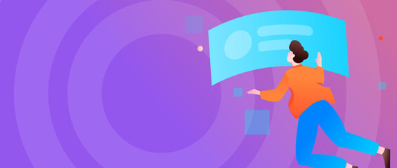 Business work character flat vector concept operation illustration
