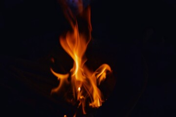 fire in the night