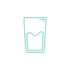 glass of water icon
