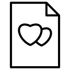 marriage certificate icon