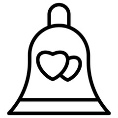 bell love icon