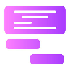 Obraz premium riddle gradient icon