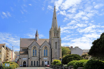 Obraz premium The Emmanuel United Reformed Church in Ilfracombe.