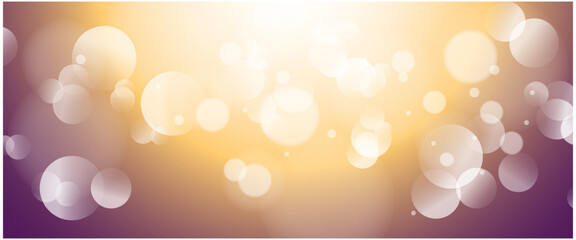 Abstract background with bokeh defocused lights.