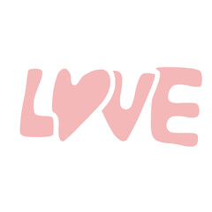 Valentine Doodle Love Quote 