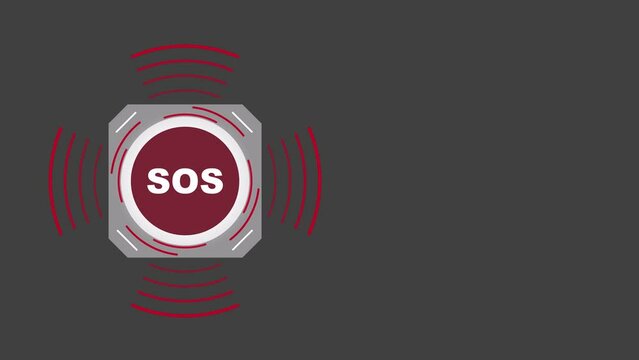 Sos machine, alarming for danger