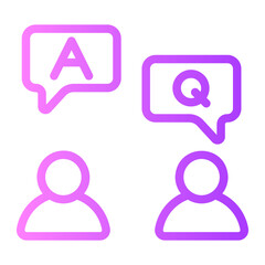faq gradient icon