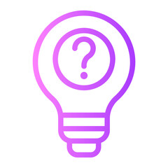 idea gradient icon