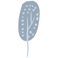 cute plant hand drawn decorative element